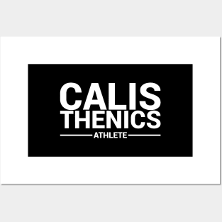 CALISTHENICS ATHLETE Posters and Art